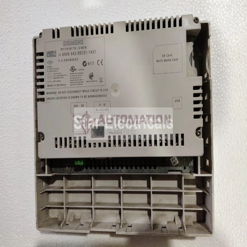 Siemens 6AV6642-0DC01-1AX1 Simatic OP177B DP HMI thumbnail 4