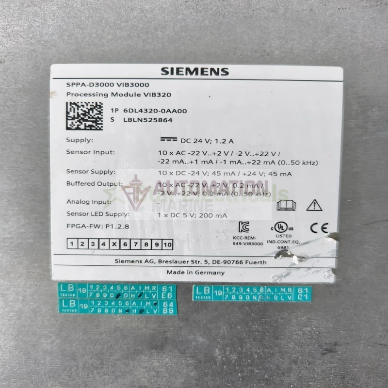 Siemens 6DL4320-0AA00 VIB320 Processing Module thumbnail 5