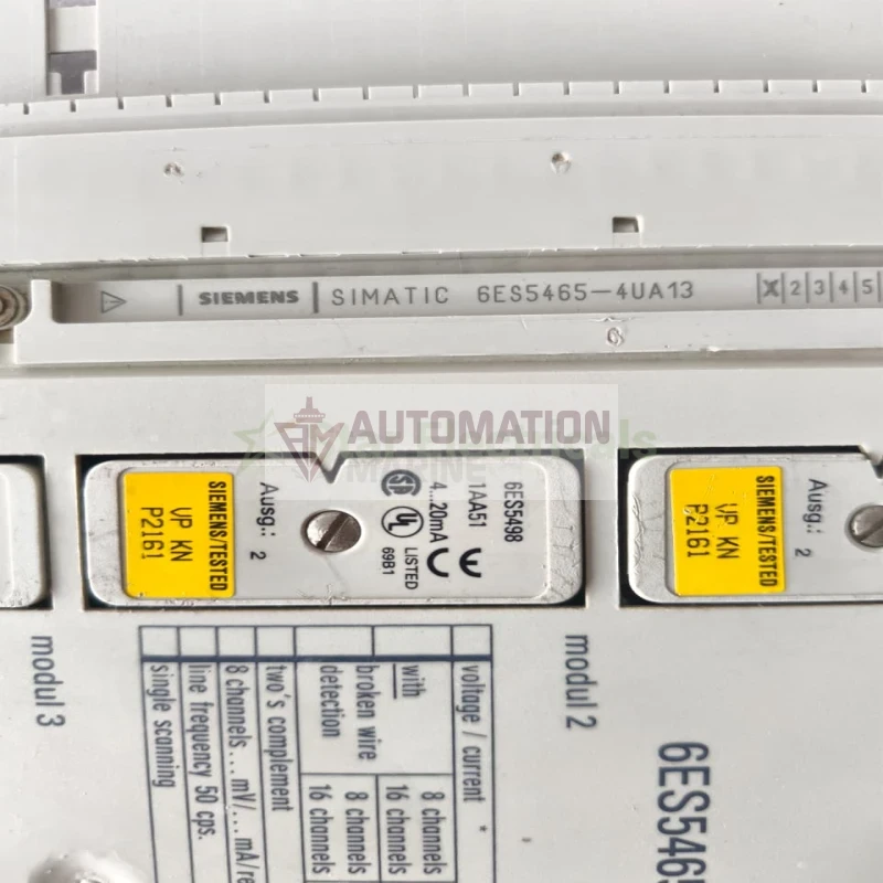Siemens 6ES5465-4UA13 465 Analog Input Module thumbnail 5