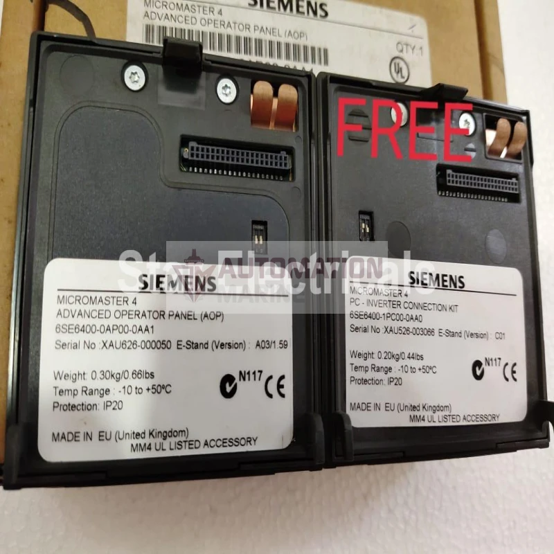 Siemens 6SE6400-0AP00-0AA1 Micromaster 4 Advanced Operator Panel (AOP) thumbnail 3