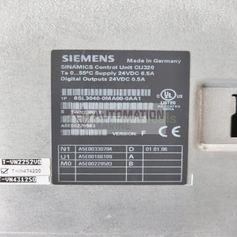 Siemens 6SL3040-0MA00-0AA1 CU320 Control Unit Module thumbnail 6