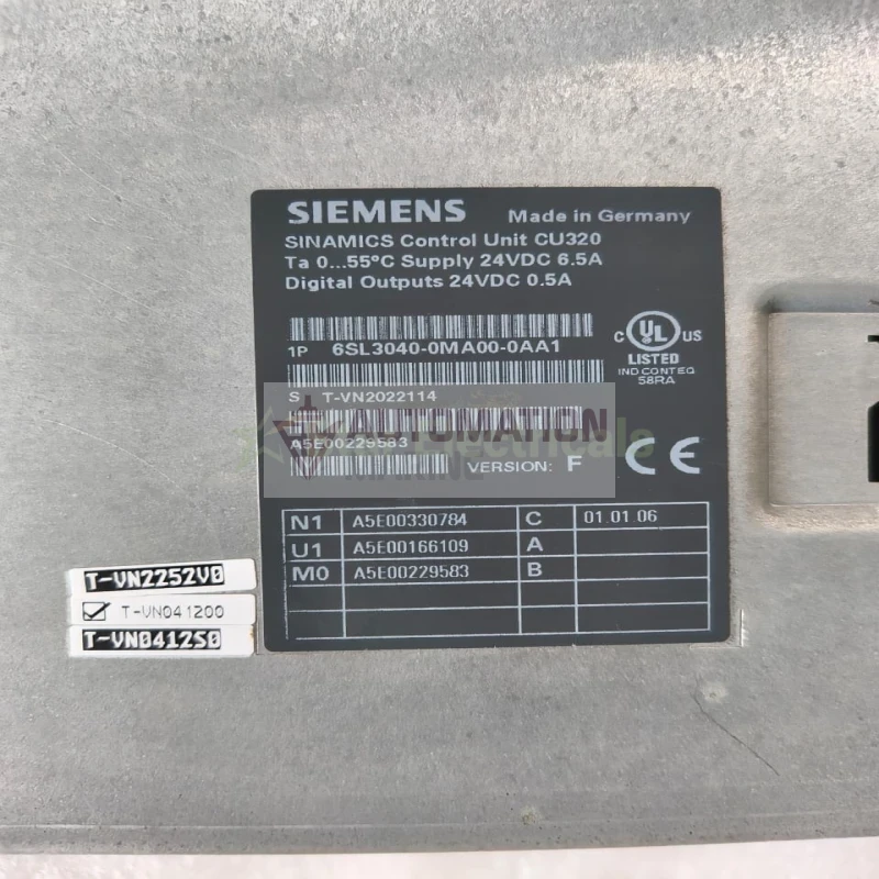 Siemens 6SL3040-0MA00-0AA1 CU320 Unit Drive Controller thumbnail 9