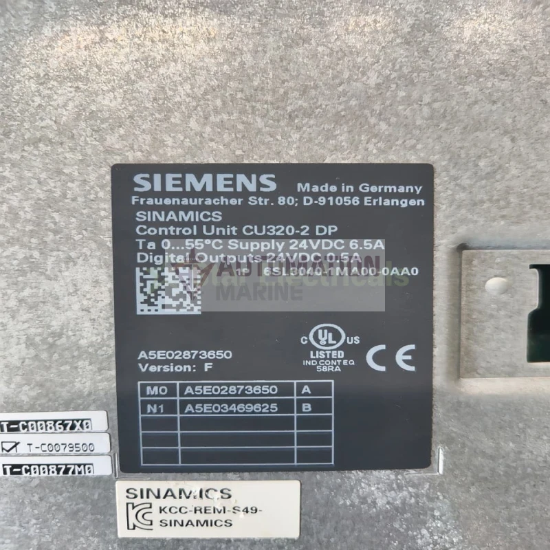 Siemens 6SL3040-1MA00-0AA0 S120 CU320-2 DP Control Unit thumbnail 5
