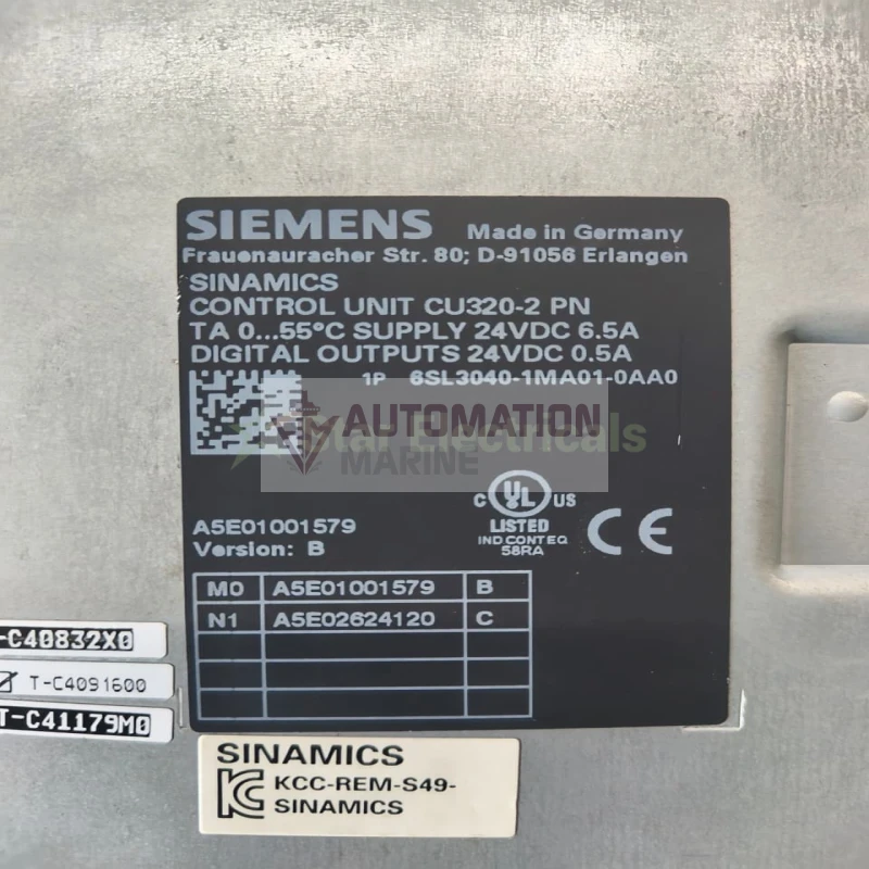 Siemens 6SL3040-1MA01-0AA0 CU320-2 Control Drive Module thumbnail 6