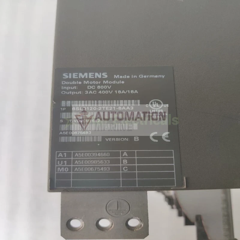 Siemens 6SL3120-2TE21-8AA3 Double Motor Module Drive thumbnail 5