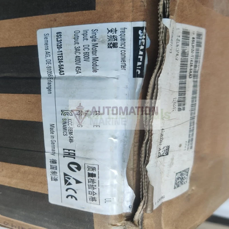 Siemens 6SL3130-1TE24-0AA0 S120 Basic Line Module Drive thumbnail 3