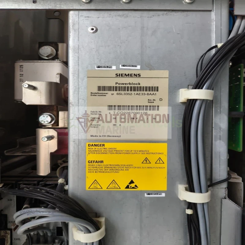 Siemens 6SL3330-7TE33-8AA3 SINAMICS S120 Active Line Module thumbnail 7