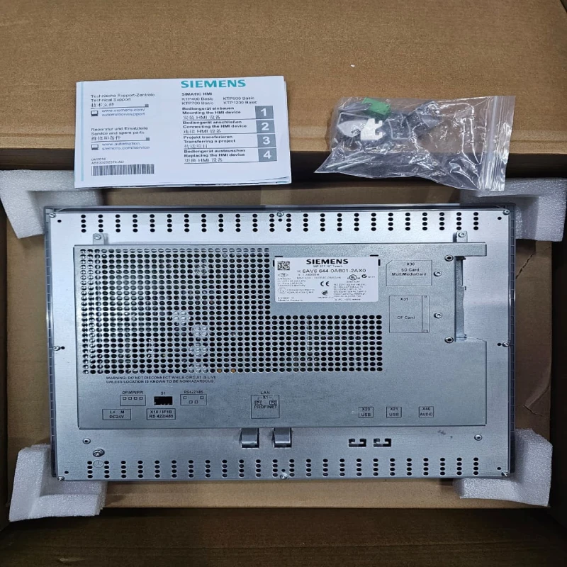 Siemens 6AV6644-0AB01-2AX0 SIMATIC Multi Panel MP377 15 Inch Touch HMI thumbnail 2