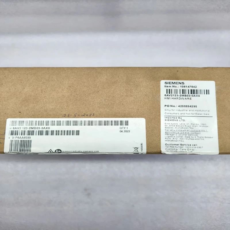 SIEMENS 6AV2123-2MB03-0AX0 SIMATIC HMI KTP1200 Basic Panel thumbnail 5