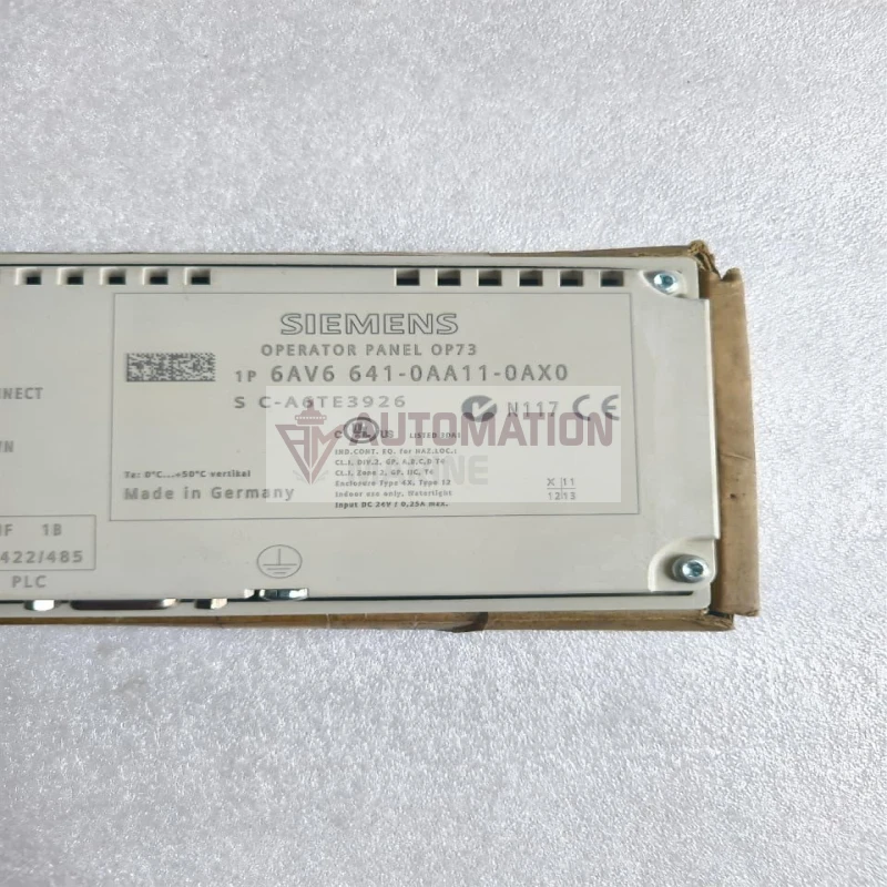 Siemens 6AV6641-0AA11-0AX0 SIMATIC OP 73 Operator Panel HMI thumbnail 4