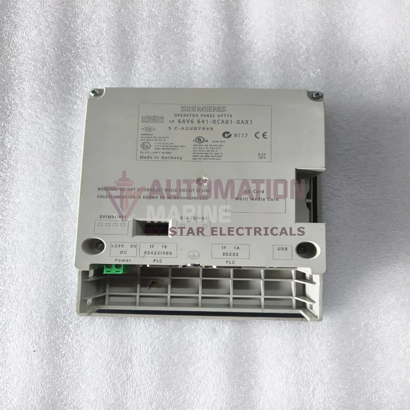 Siemens 6AV6641-0CA01-0AX1 SIMATIC OP77B Operator Panel HMI thumbnail 5