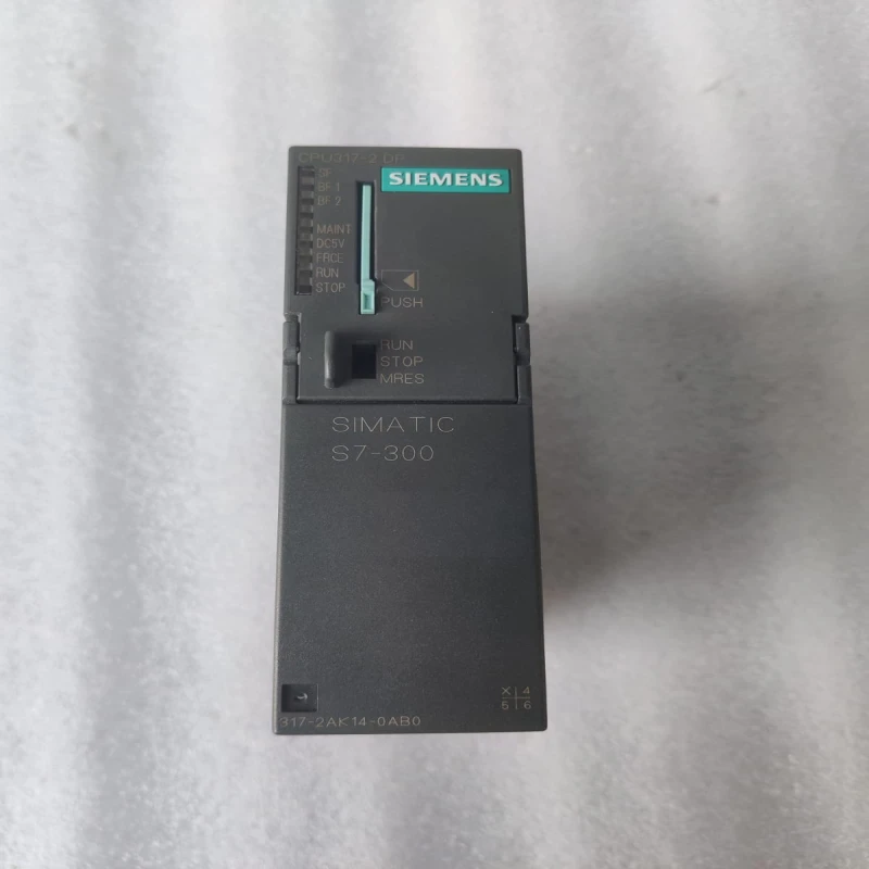Siemens SIMATIC S7-300 CPU 317-2 PN/DP (6ES7317-2AK14-0AB0) PLC Processor Module with PROFINET PROFIBUS thumbnail 2