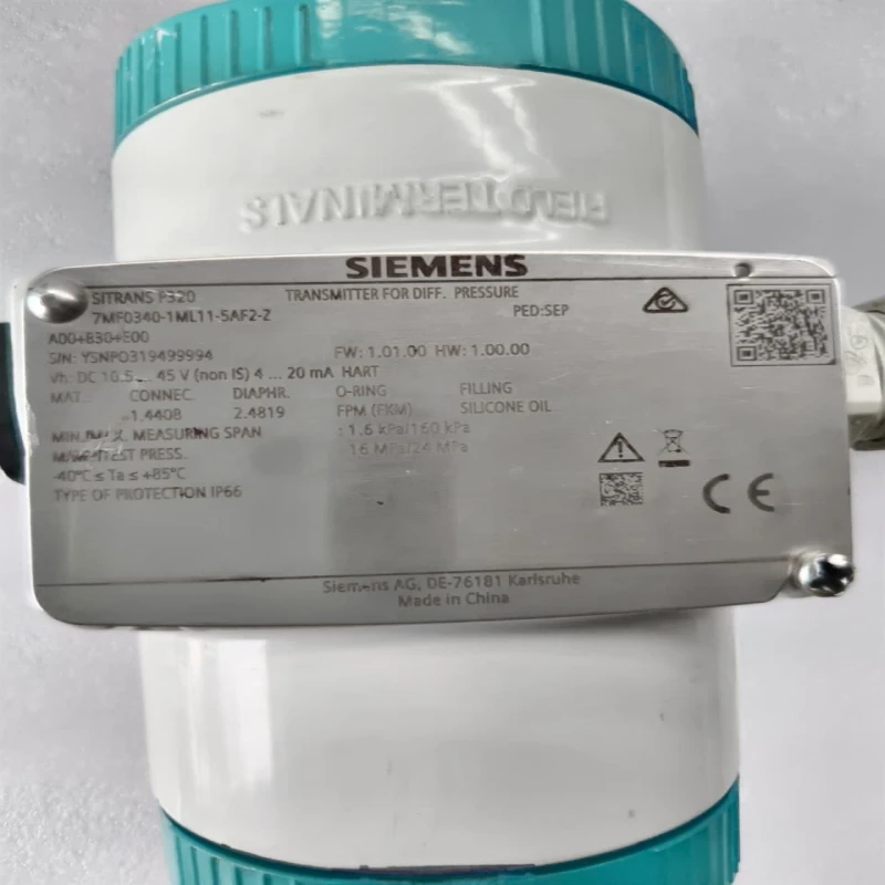 Siemens 7MF0340-1ML11-5AF2-Z SITRANS P320 Differential Pressure Transmitter thumbnail 9