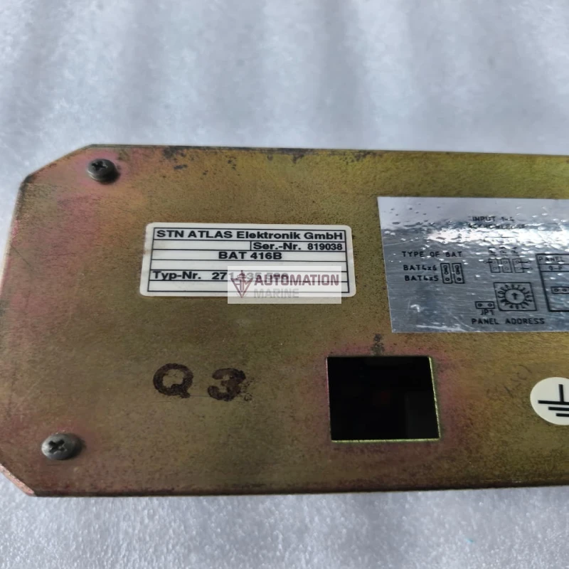 STN ATLAS 271.135 586 ELEKTRONIK BAT 416B Fire Alarm Control Display thumbnail 8