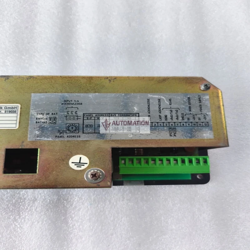 STN ATLAS 271.135 586 ELEKTRONIK BAT 416B Fire Alarm Control Display thumbnail 9
