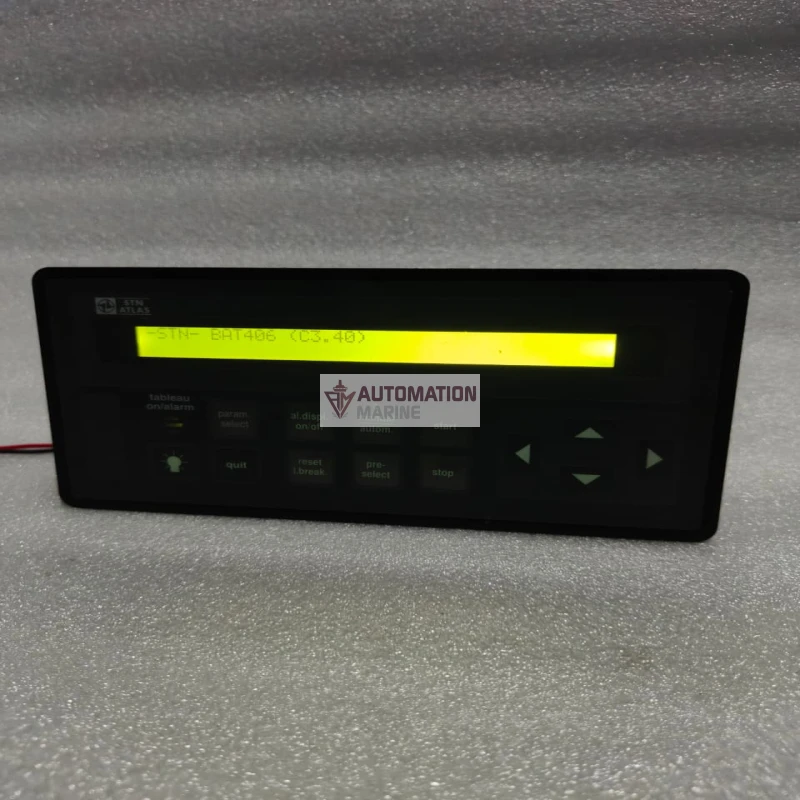 STN ATLAS 271.135 586 ELEKTRONIK BAT 416B Fire Alarm Control Display thumbnail 10