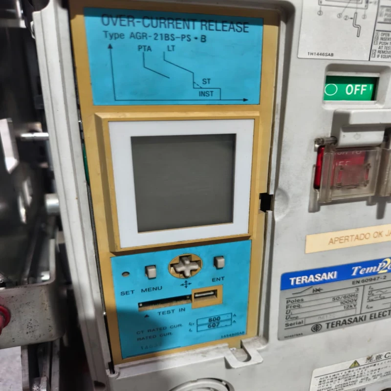 Terasaki TemPower AR208S Air Circuit Breaker (ACB) 800A 3 Pole Drawout Type | 1000V | 65kA thumbnail 8