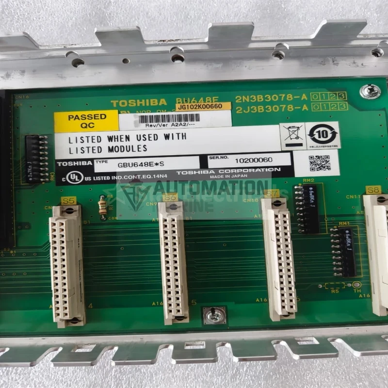 Toshiba GBU648ES Programmable Controller Base Rack Module thumbnail 7