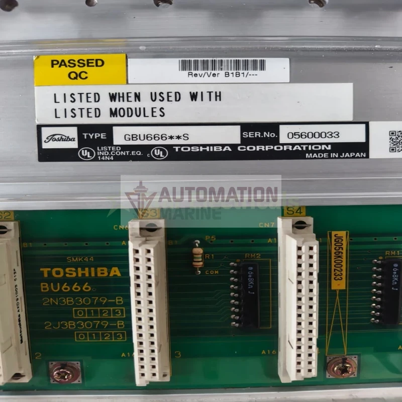 Toshiba GBU666S PLC Chassis Rack Base Unit thumbnail 8