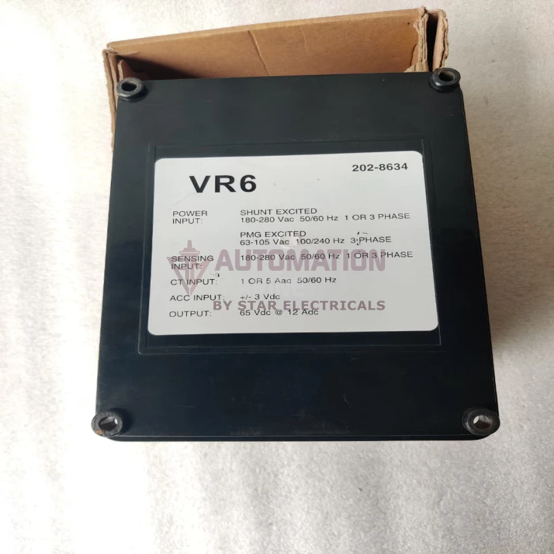 VR6 202-8634 Automatic Voltage Regulator (AVR) thumbnail 5