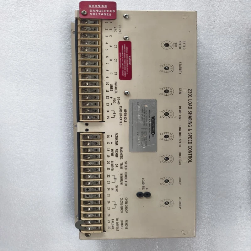 Woodward 8271-444 2301 Load Sharing And Speed Control thumbnail 7