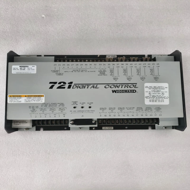 Woodward 9907-207 721 Digital Control thumbnail 5