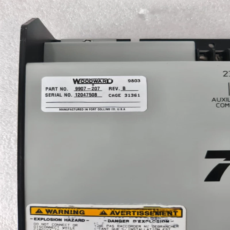 Woodward 9907-207 721 Digital Control thumbnail 6