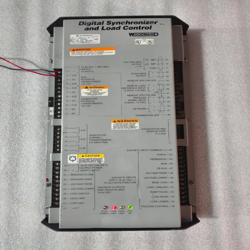 Woodward 9905-711 Digital Synchronizer and Load Control thumbnail 4