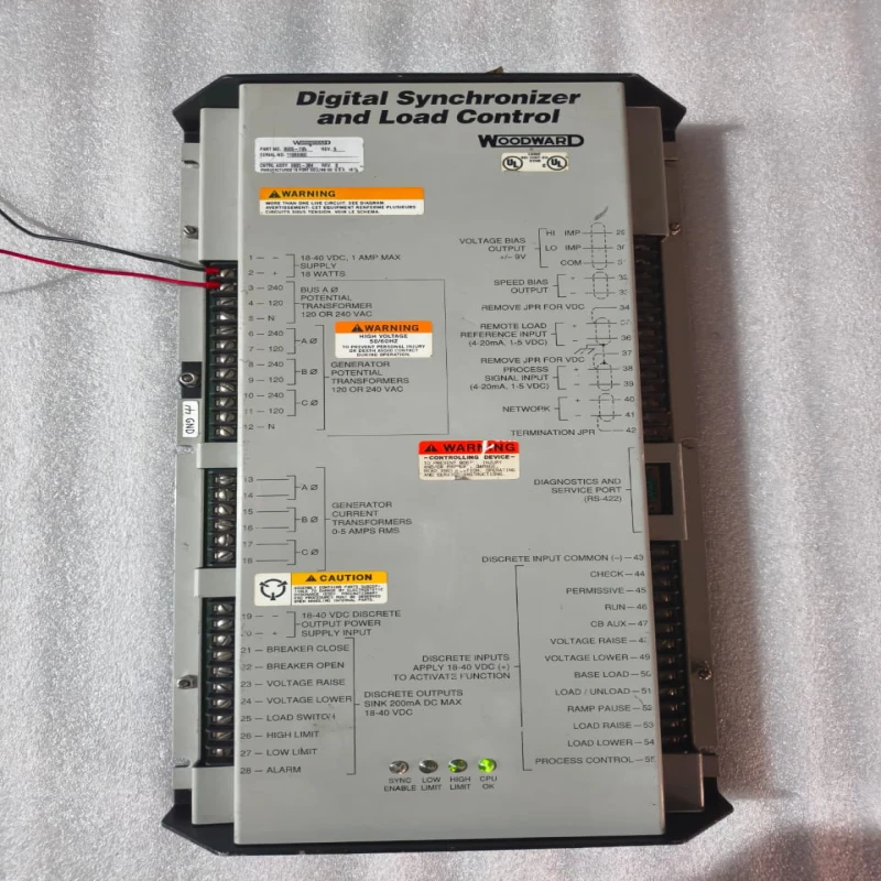 Woodward 9905-795 Digital Synchronizer and Load Control thumbnail 5