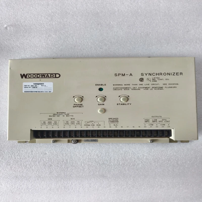 Woodward 9905-001 SPM-A Synchronizer thumbnail 6