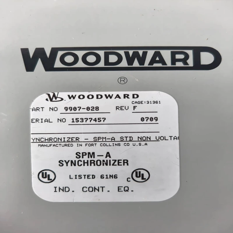 Woodward 9907-028 SPM-A Synchronizer thumbnail 6