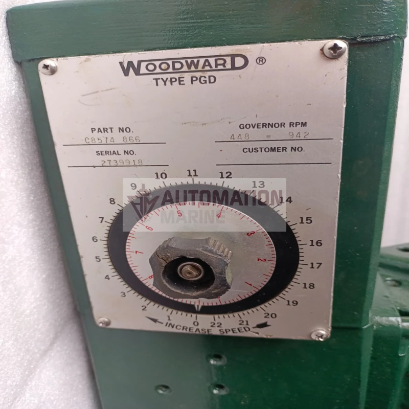Woodward C8574 866 PGD Mechanical-Hydraulic Governor thumbnail 4