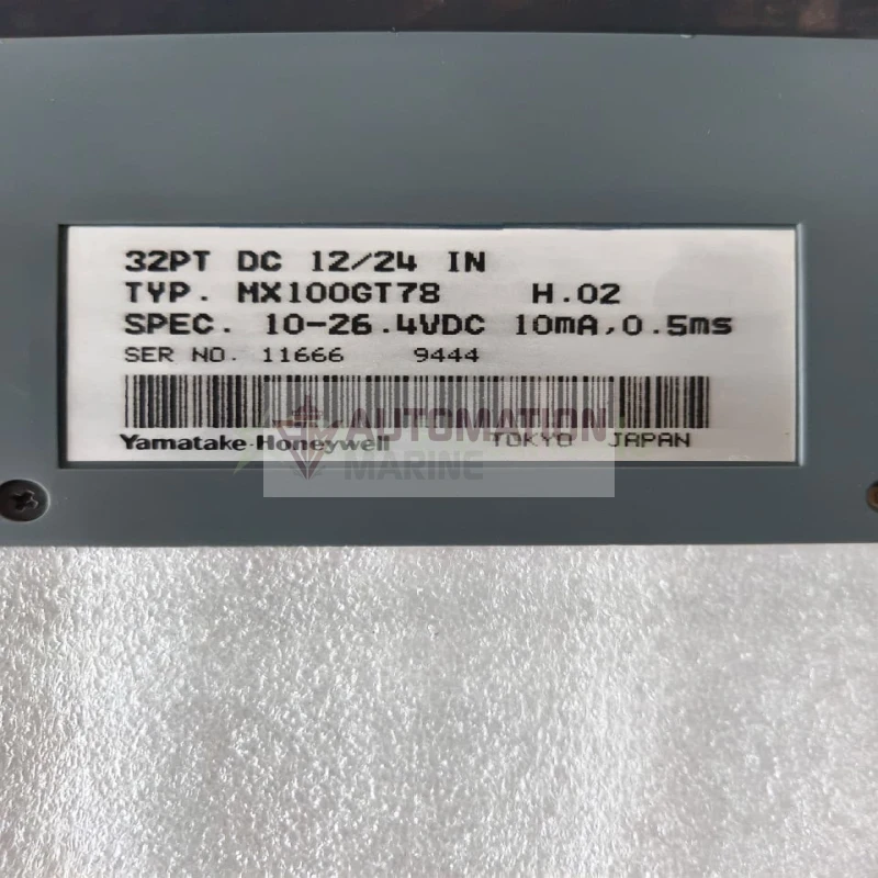 Yamatake-Honeywell MX100GT78 H.02 PLC Input Module thumbnail 11
