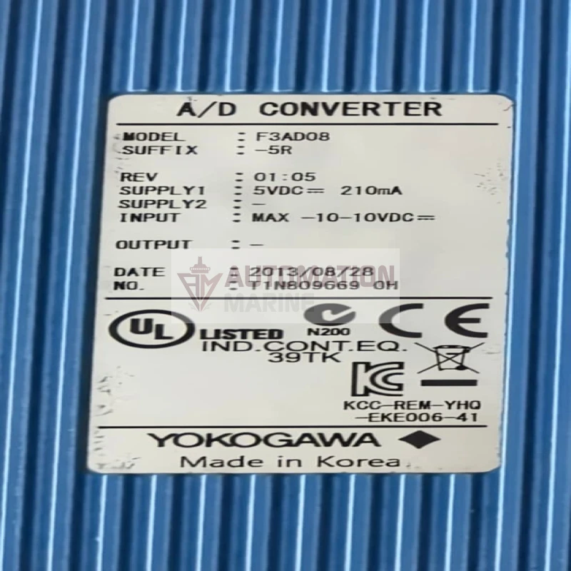 Yokogawa F3AD08-5R Analog Input Module thumbnail 8