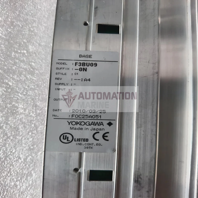 Yokogawa F3BU09-0N Base Module thumbnail 5